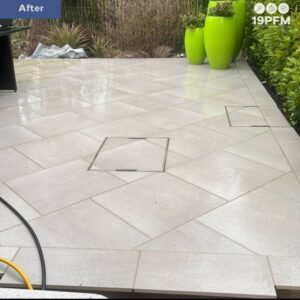 Patio Jet Washing Services - After